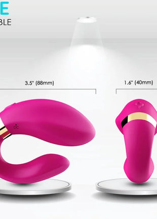 ARMONY - VIBRATOR FÜR PAARE MIT FERNBEDIENUNG FUCHSIA