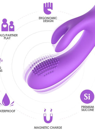 ARMONY - VIBRATOR KANINCHEN LILA