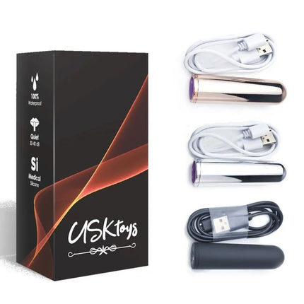 ARMONY - VIBRATOR-KUGEL SILBER 2.1 CM X 7.9 CM - Vibrierende Kugeln