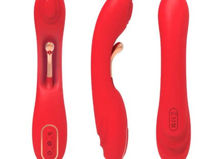 ARMONY - VIBRATOR MIT OSZILLIERENDER ZUNGE ROT