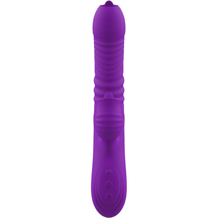ARMONY - VOLLSTNDIGER G-PUNKT-KANINCHENVIBRATOR MIT STIMULIERENDEM ZUNGENVIOLETTEN WRMEEFFEKT