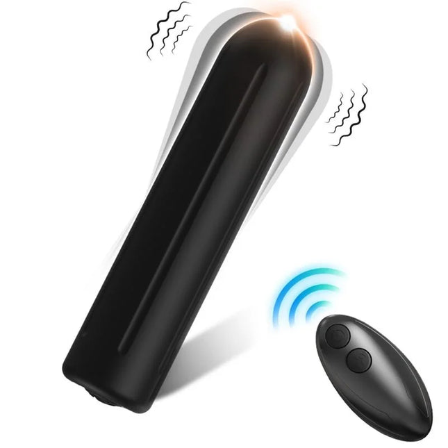 ARMONY - WARHEAD VIBRATOR BULLET FERNBEDIENUNG SCHWARZ 2 CM X 8.8 CM - Vibrierende Kugeln