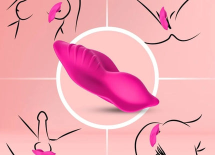ARMONY - WHISPER TRAGBARES HÖSCHEN VIBRATOR MIT FERNBEDIENUNG FUCHSIA