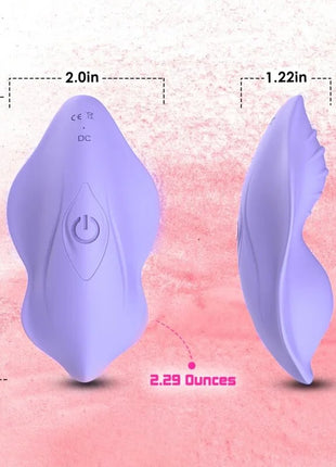 ARMONY - WHISPER TRAGBARES HÖSCHEN VIBRATOR FERNBEDIENUNG LILA