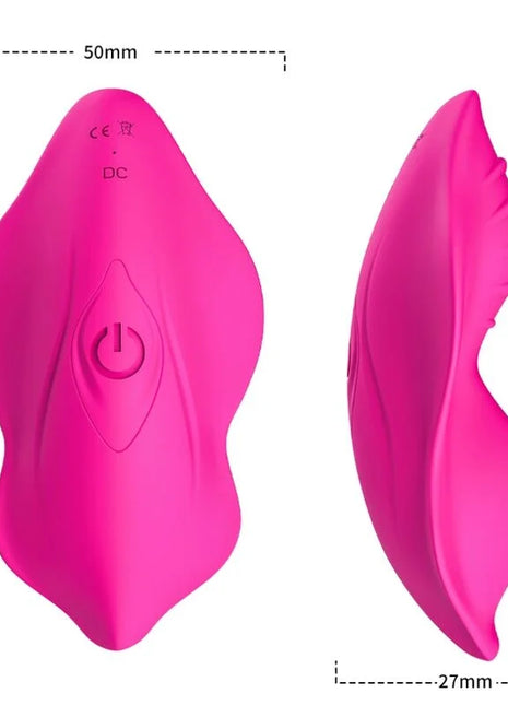 ARMONY - WHISPER TRAGBARES HÖSCHEN VIBRATOR MIT FERNBEDIENUNG FUCHSIA
