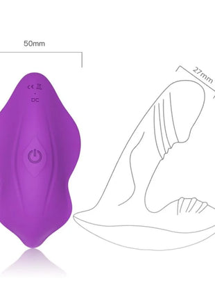 ARMONY - WHISTLE VIBRATOR INTRODUCIBLE FERNBEDIENUNG LILA
