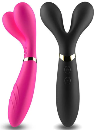 ARMONY - Y-WAND MASSAGER & VIBRATOR DOPPELKOPF FUCHSIA