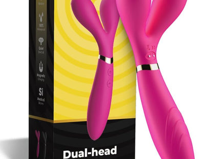 ARMONY - Y-WAND MASSAGER & VIBRATOR DOPPELKOPF FUCHSIA