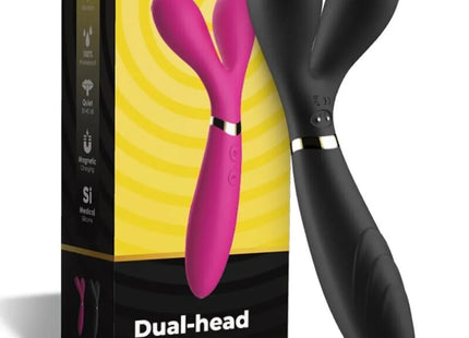 ARMONY - Y-WAND MASSAGER & VIBRATOR DOPPELKOPF SCHWARZ