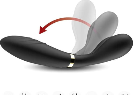 ARMONY - Y-WAND MASSAGER & VIBRATOR DOPPELKOPF SCHWARZ
