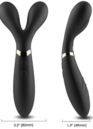 ARMONY - Y-WAND MASSAGER & VIBRATOR DOPPELKOPF SCHWARZ
