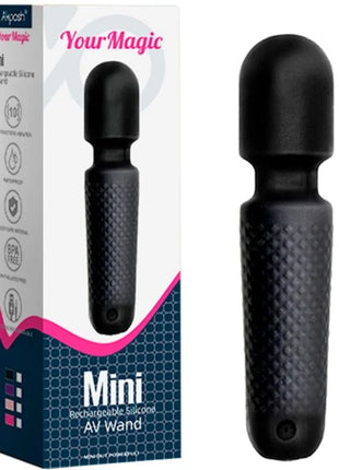 ARMONY - YOUR MAGIC MASSAGER & VIBRATOR WIEDERAUFLADBAR 10 VIBRATIONEN STAB PUNKTE SCHWARZ