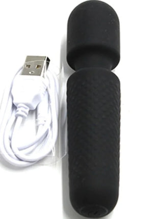 ARMONY - YOUR MAGIC MASSAGER & VIBRATOR WIEDERAUFLADBAR 10 VIBRATIONEN STAB PUNKTE SCHWARZ