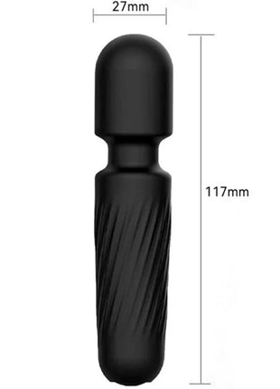ARMONY - YOUR MAGIC MASSAGER & VIBRATOR WIEDERAUFLADBAR 10 VIBRATIONEN SCHWARZ