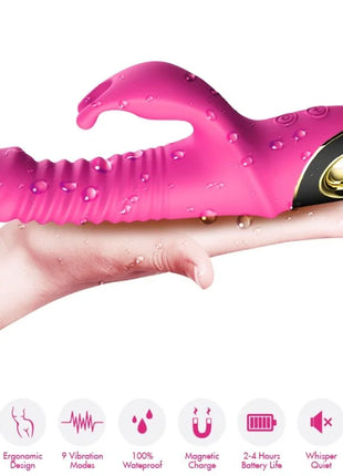 ARMONY - ZING DILDO VIBRATOR KANINCHEN FUCHSIA