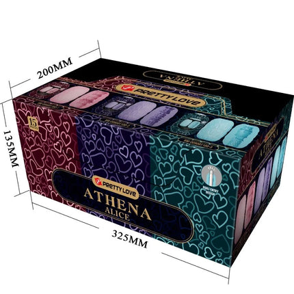 Athena Alice Pleasure Pack: Vielseitige TPR-Masturbatoren-Eier - Ei-Masturbator