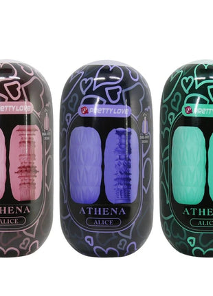 Athena Alice Pleasure Pack: Vielseitige TPR-Masturbatoren-Eier - Ei-Masturbator
