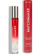 Roll on parfumbottle matchmaker red diamond pheromon parfum 10 ml rot und klar mit silberkappe von matchmaker