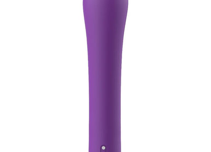 Lila silikon vibrationsstab b swish bcute classic flieder mit glattem rundem design und zwei steuerknöpfen am fußende