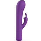 Lila silikon häschen vibrator mit glattem design und kleiner ohrförmiger hervorhebung von b swish bcute classic flieder