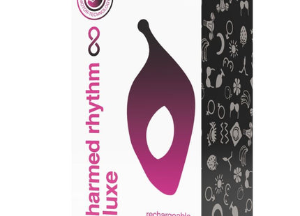 Pink verlauf silikon bswish bcute classic flieder wiederaufladbarer vibrierender freudenring in verpackung
