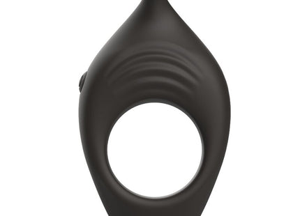 Schwarzer b swish bcute classic flieder silikonring mit abgerundetem oberteil und strukturierten seitlichen rillen