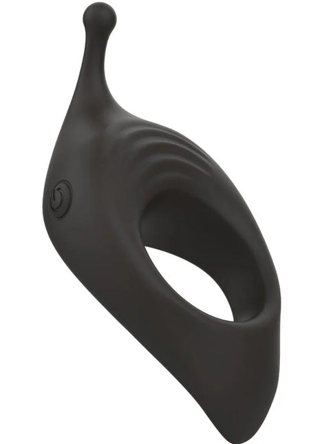 Schwarzer silikonring b swish bcute classic flieder mit ergonomischem design und kleinem seitlichem knopf