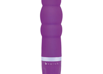 Lila b swish bcute classic pearl vibrierendes toy mit segmentiertem, abgerundetem design und glattem silikon