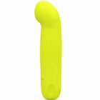 Vibranter limegrüner silikonvibrator b swish bcute curve infinite mit glattem, geschwungenem design und subtiler marke
