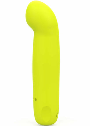 Vibranter limegrüner silikonvibrator b swish bcute curve infinite mit glattem, geschwungenem design und subtiler marke