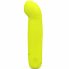 Vibranter limegrüner silikonvibrator b swish bcute curve infinite mit glattem, geschwungenem design und subtiler marke