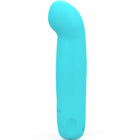 Austauschbarer bcute curve infinite klassischer wiederaufladbarer vibrator aus türkisfarbenem silikon mit glattem design