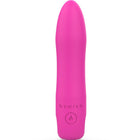 B swish bcute infinite heat pink vibrator aus mattiertem material mit integriertem powerknopf und erhitzbarer funktion