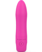 B swish bcute infinite heat pink vibrator aus mattiertem material mit integriertem powerknopf und erhitzbarer funktion