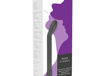 Schwarzer bswish bgée classic g-punkt massager mit elegant geschwungenem design für stimulierende massage