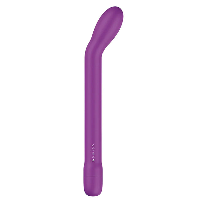 Burgunderroter b swish bg ee classic vibrator mit geschwungener form und glattem, schlankem design aus silikon