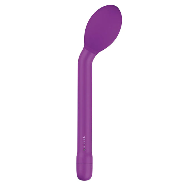 Lila silikon löffel-vibrator mit b-wish branding b swish bg-ee classic plus massager