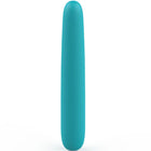 Tealfarbener, glatter, zylindrischer vibrator aus silikon b swish bgood infinite deluxe wiederaufladbar