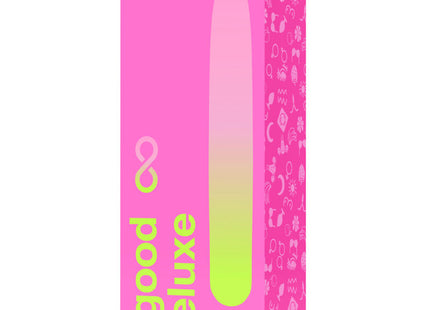 Pink und neon grüne gradient silikon vibrierender wand vibrator in gebrandeter b swish bgood infinite deluxe verpackung