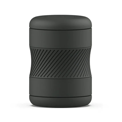 B swish bhandy classic masturbator perle schwarzer zylindrischer reisem Kaffeezubereiter mit texturierten diagonalen rillen und glattem deckel