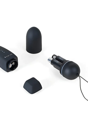 Schwarzer b swish bnaughty classic unleashed persönlicher massager mit ergonomischem design und abnehmbaren teilen