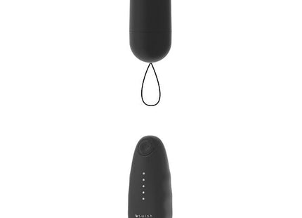 B swish bnaaughty classic unleashed black silikon pleasure toy mit schlaufe und fernbedienung mit led-anzeige