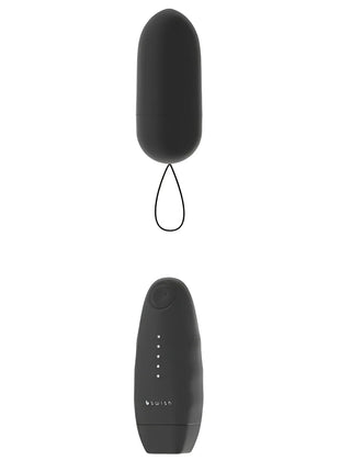 B swish bnaaughty classic unleashed black silikon pleasure toy mit schlaufe und fernbedienung mit led-anzeige