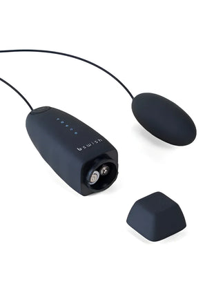 Schwarzes Bs wish Bnaughty classic kabelloses vibriertes bullet mit ergonomischem design und matter oberfläche
