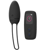 Schwarzer b swish bnaaughty premium unleashed eivibrator mit schlaufenhandgriff und fernbedienung mit beleuchteten tasten