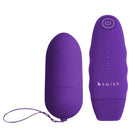 Violettes b swish bnaaughty unleashed vibrierendes ei mit kabelloser fernbedienung aus silikon
