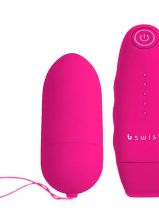 Hellrosa bswish bnaaughty unleashed vibrierendes ei mit passender fernbedienung aus silikon