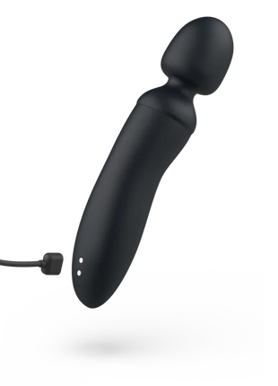 B swish bthrilled vibrator stab premium schwarz schwarzer vibrierender stab mit matter oberfläche und rundem kopf