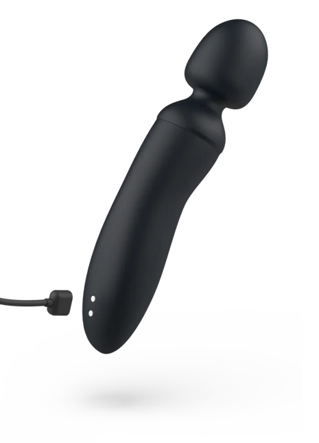 B swish bthrilled vibrator stab premium schwarz schwarzer vibrierender stab mit matter oberfläche und rundem kopf