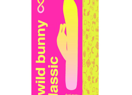 Helle pink und gelbe box für den bswish bwild bunny dualmotor wiederaufladbarer silikonvibrator